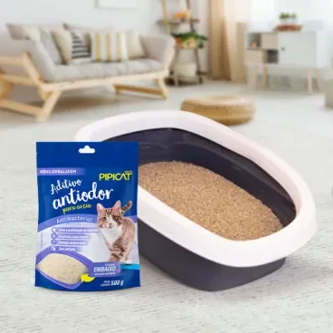 Pipicat Aditivo Antiodor com caixa de areia